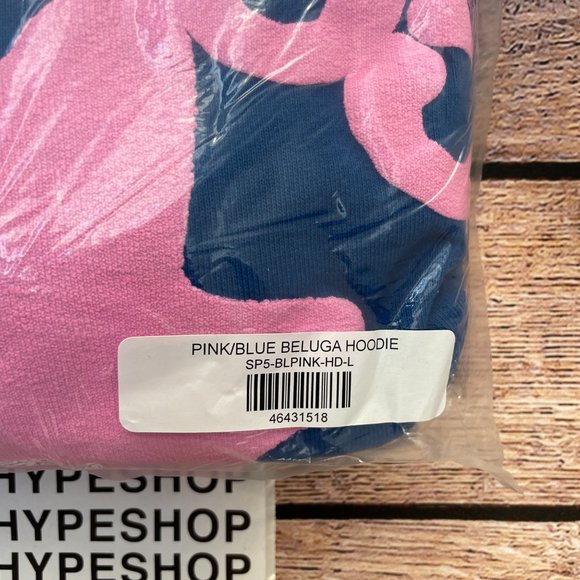 NEW Sp5der Beluga Hoodie Blue - Picture 6 of 10
